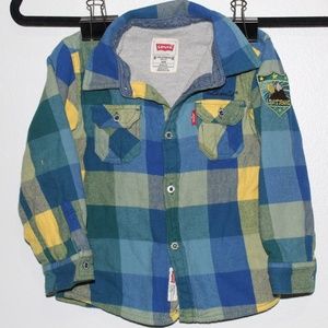 Levis flannel shirt - toddler